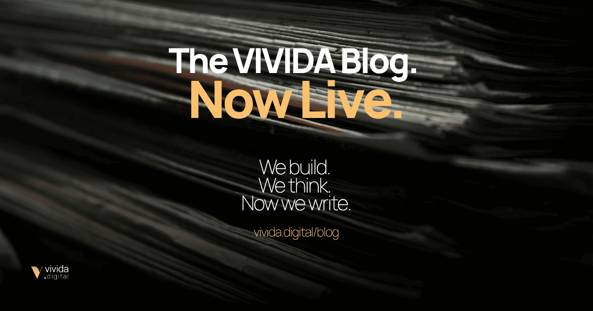 We Build. We Think. Now We Write.